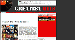 Desktop Screenshot of greatesthits.com.es